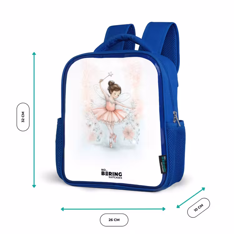 Kinderrugzak - Blauw - Ballerina - Elf - Fee — 6