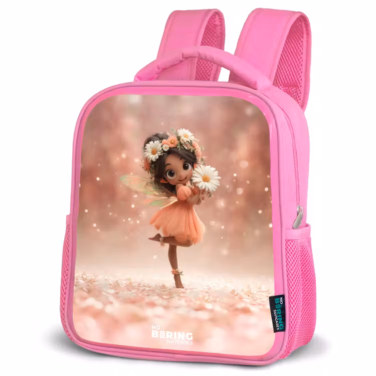 Kinderrugzak - Roze - Fee met madeliefjes — 6