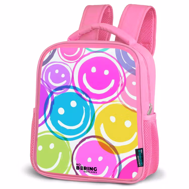Kinderrugzak - Roze - Kleurrijke glimlachexplosie — 6