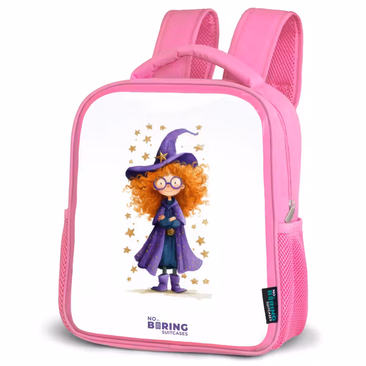Kinderrugzak - Roze - Sterrenmagie met krullen — 6