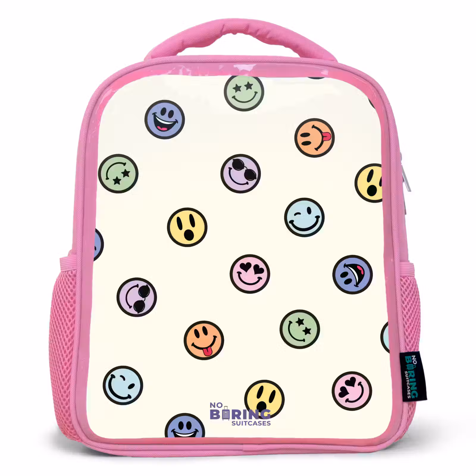 Kinderrugzak - Roze - Speelse smiley-mix — 1