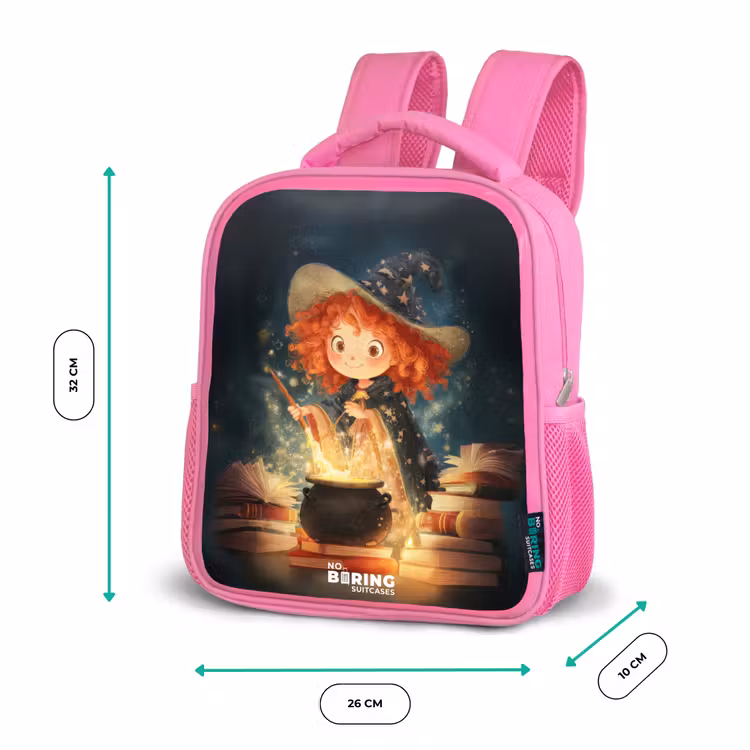 Kinderrugzak - Roze - Heks met Sprankelende Toverdrank — 3