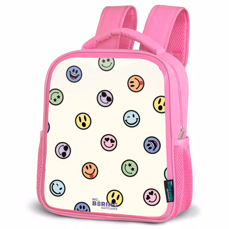 Kinderrugzak - Roze - Speelse smiley-mix — 6