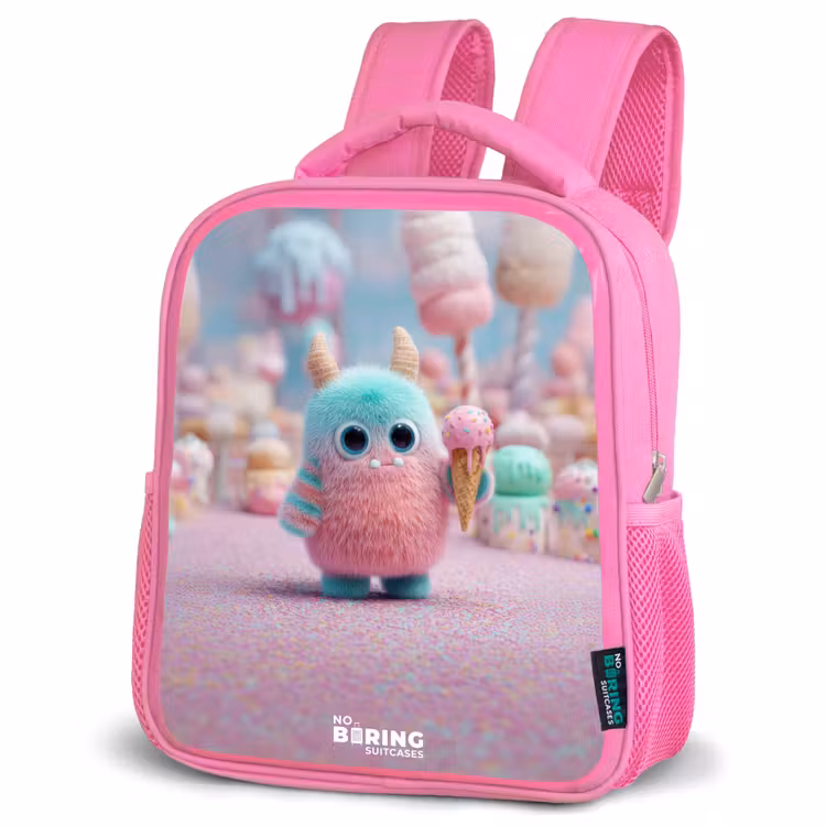 Kinderrugzak - Roze - Zoet Monstersnoep Avontuur — 6