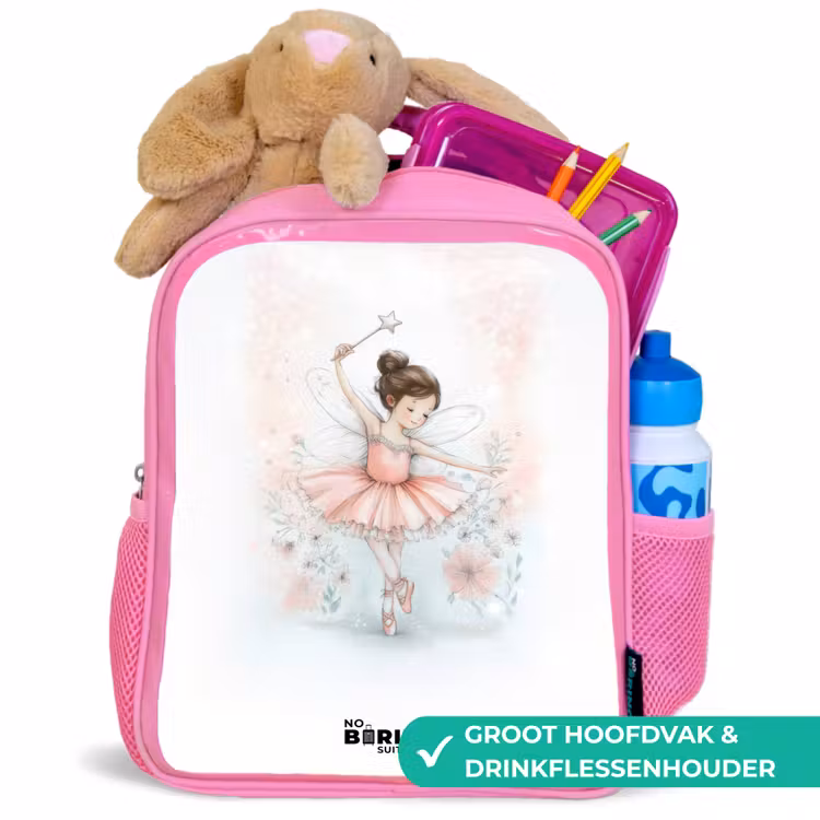 Kinderrugzak - Roze - Ballerina - Elf - Fee — 2