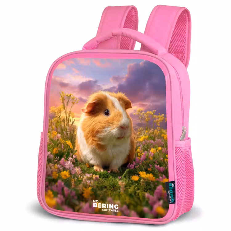 Kinderrugzak - Roze - Cavia - Natuur - Dier — 6