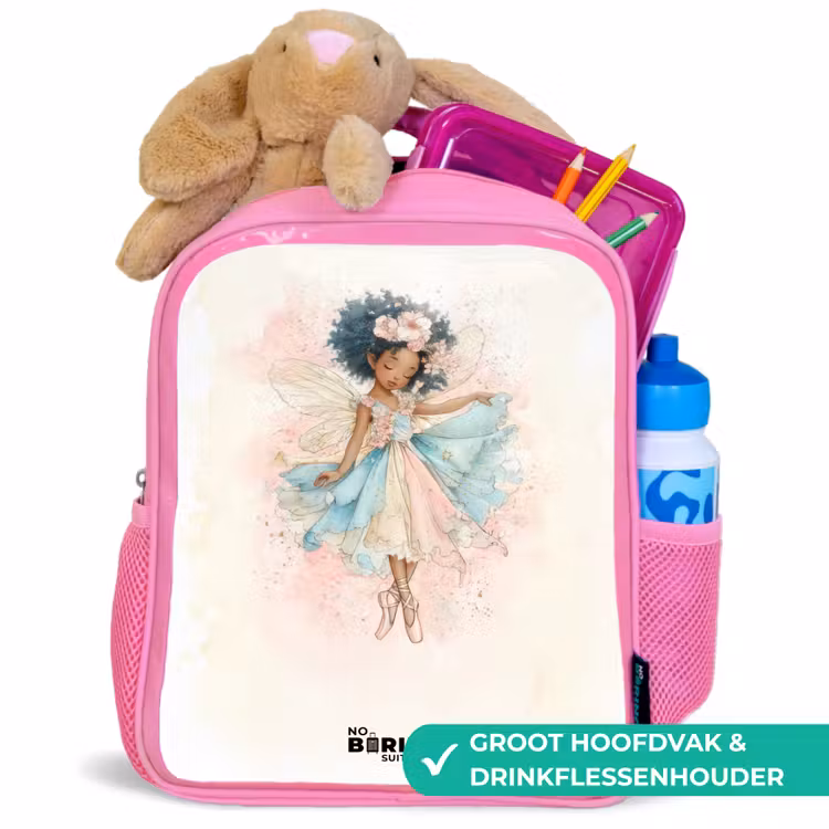Kinderrugzak - Roze - Elf - Ballet - Kleurrijk — 2