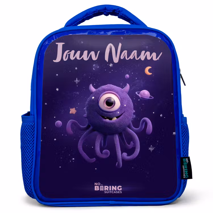 Kinderrugzak - Blauw - Kosmisch tentakelmonster — 1