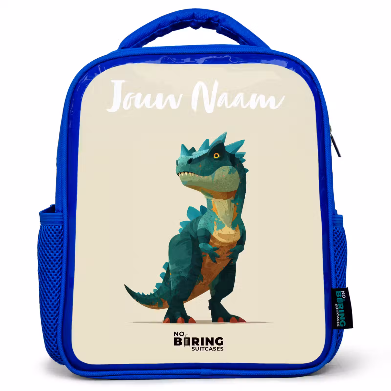 Kinderrugzak - Blauw - Dino - Dier - Groen — 1