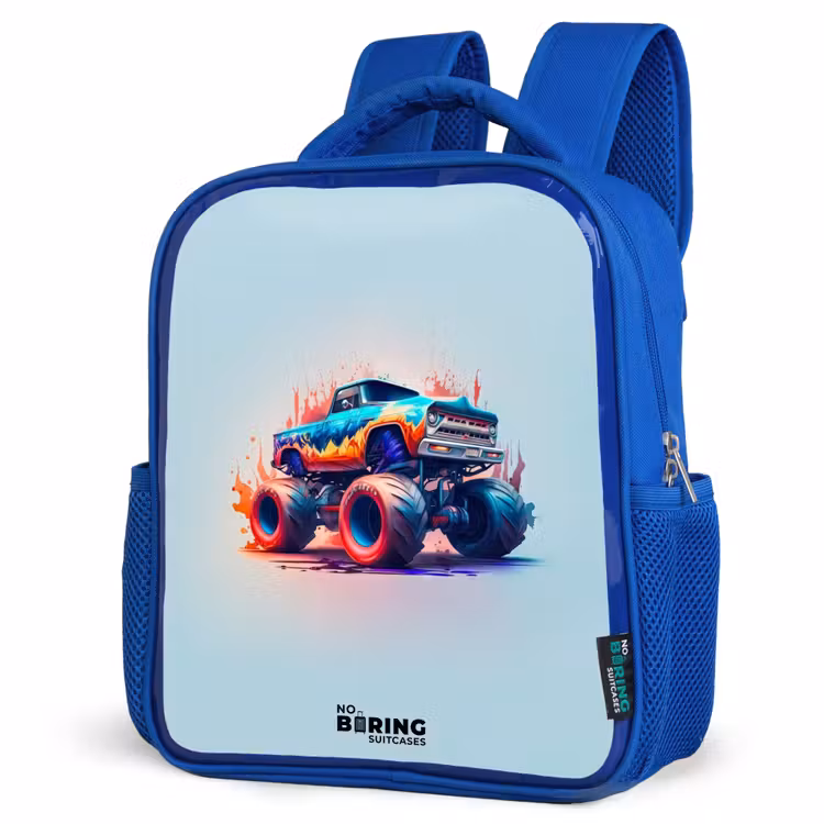 Kinderrugzak - Blauw - Fierce Wheels — 9