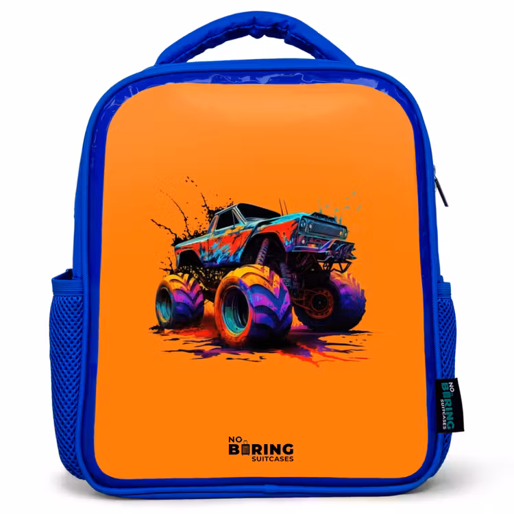 Kinderrugzak - Blauw - Rainbow Wheels β 1