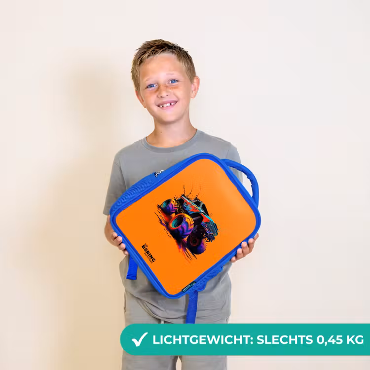 Kinderrugzak - Blauw - Rainbow Wheels β 2
