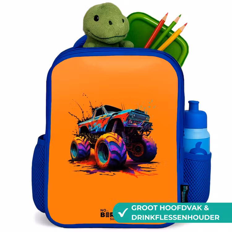 Kinderrugzak - Blauw - Rainbow Wheels β 5