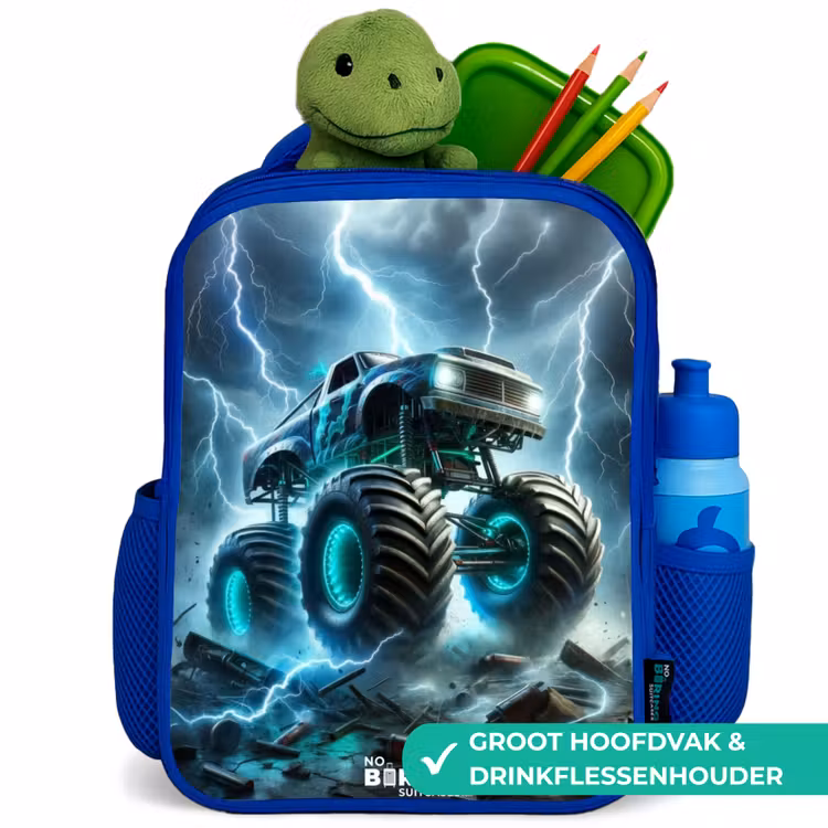 Kinderrugzak - Blauw - Thunder Wheels — 5