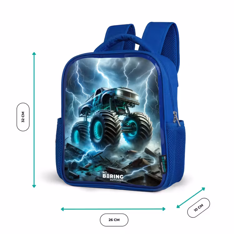 Kinderrugzak - Blauw - Thunder Wheels — 6
