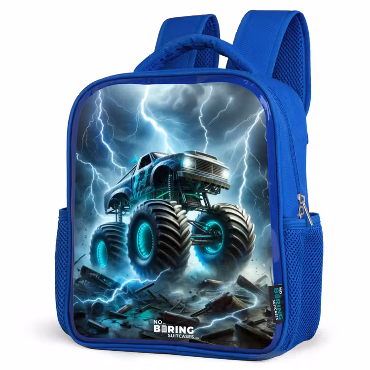 Kinderrugzak - Blauw - Thunder Wheels — 9