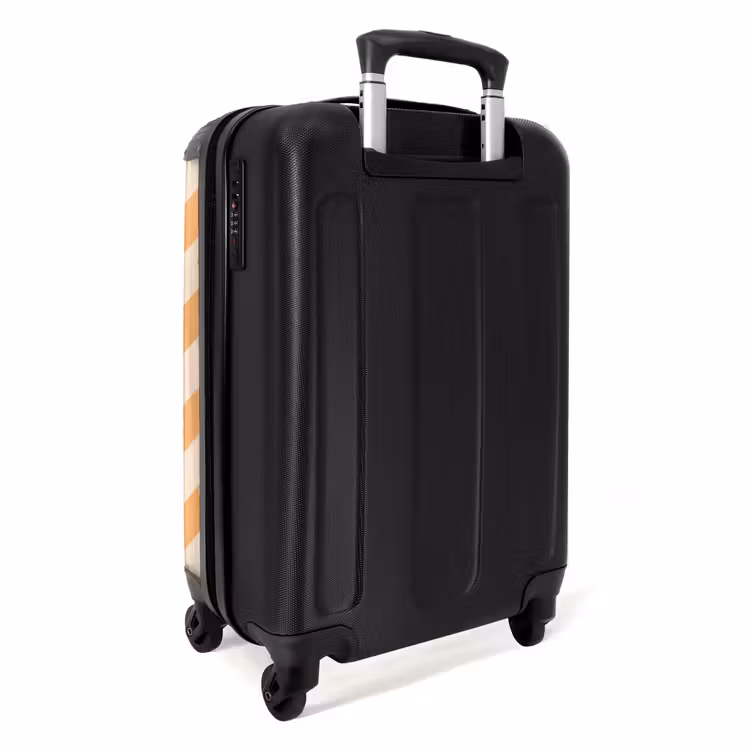 Koffer - Zigzag patroon in oranje — 3