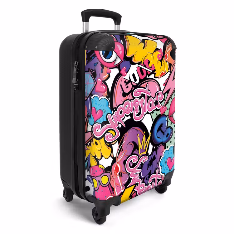 Koffer - Girly graffiti — 2
