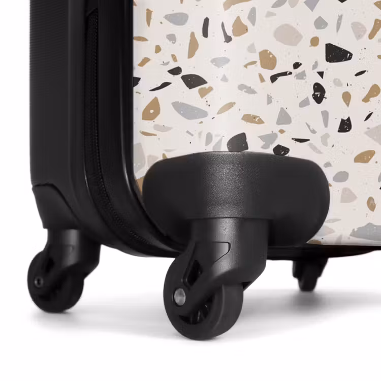 Koffer - Terrazzo patroon natuurlijk beige — 6