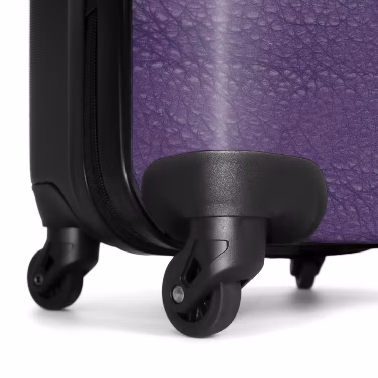 Koffer - Lederen look violet paars — 6