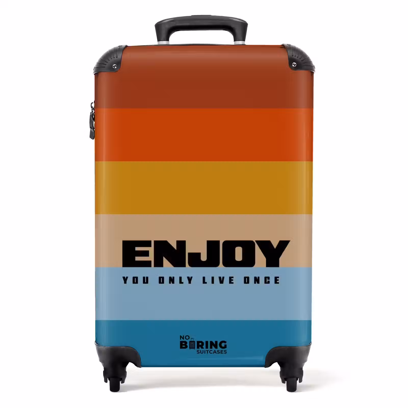 Koffer - Quotes - Enjoy donker — 1