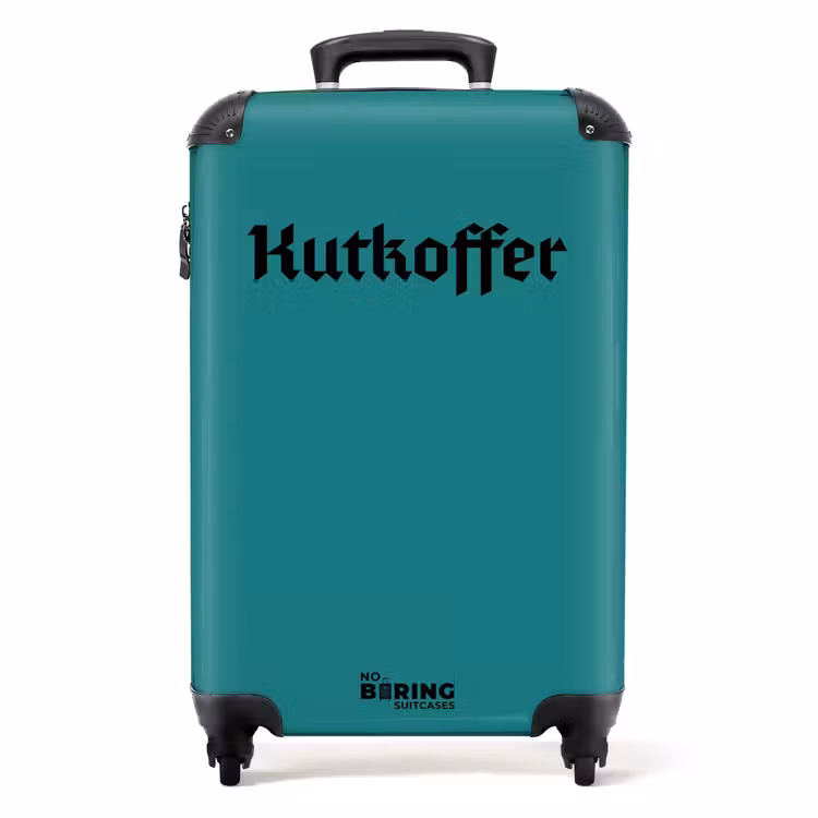 Koffer - Quotes - Pussy case petrol blue — 1