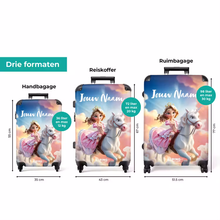 Koffer met naam - Lana luchtprinses — 3