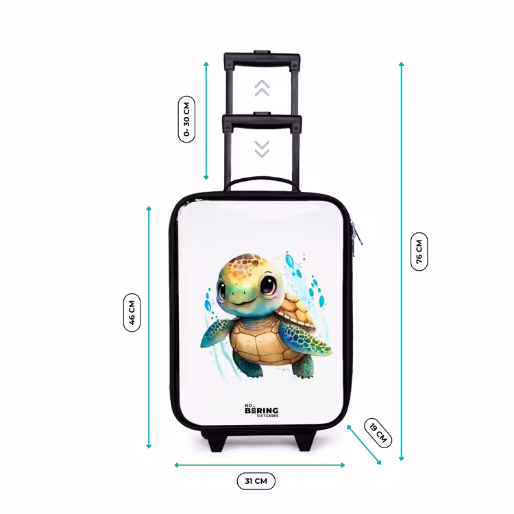 Kinderkoffer - Schildpad - Waterverf - Kleuren - Dieren — 4
