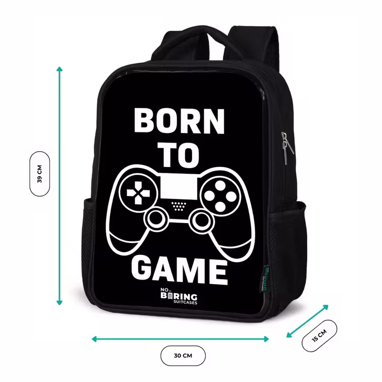 Kinderrugzak - Zwart - Born to game met controller — 5
