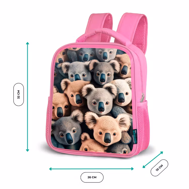 Kinderrugzak - Roze - Koala Kapriolen — 3
