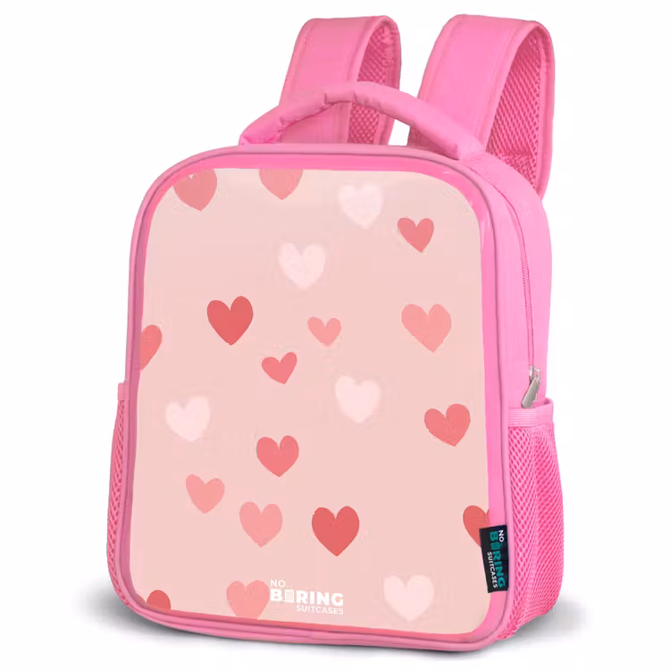 Kinderrugzak - Roze - Hartjes — 6