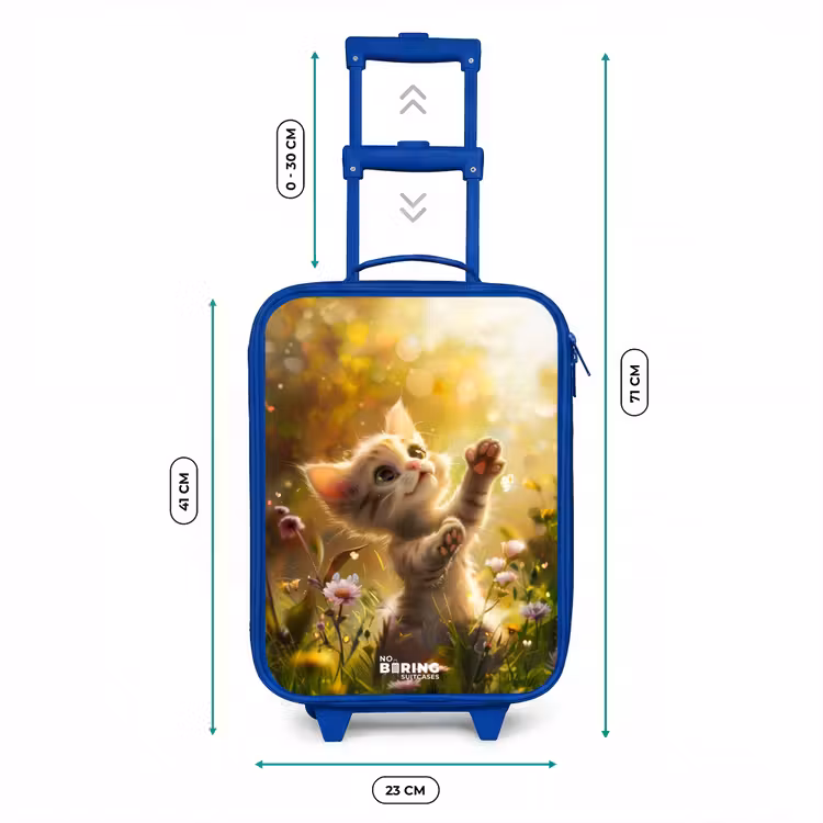 Kinderkoffer - Blauw - Koosje kitten — 6