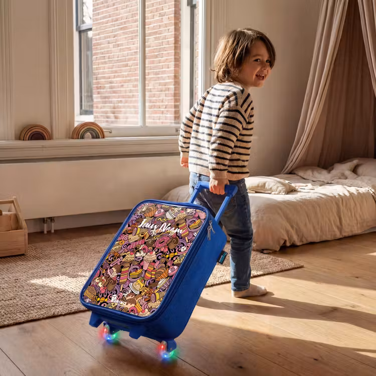 Kinderkoffer - Blauw - Sweet surprises — 3