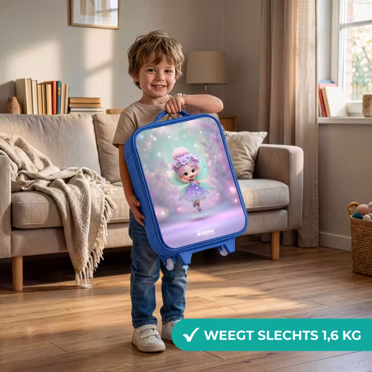 Kinderkoffer - Blauw - Elf - Tover - Magisch — 2