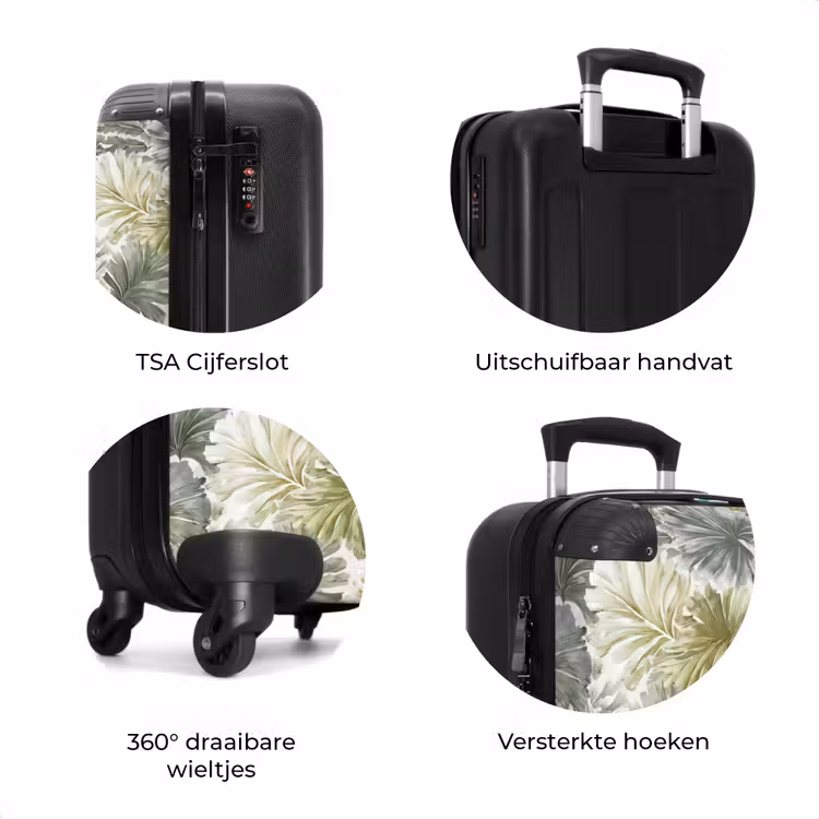 Koffer - Bladeren - Botanisch - Groen — 7