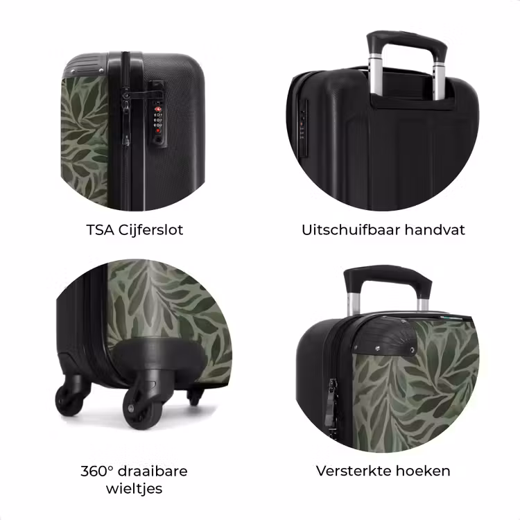 Koffer - Bladeren - Organisch - Groen — 7