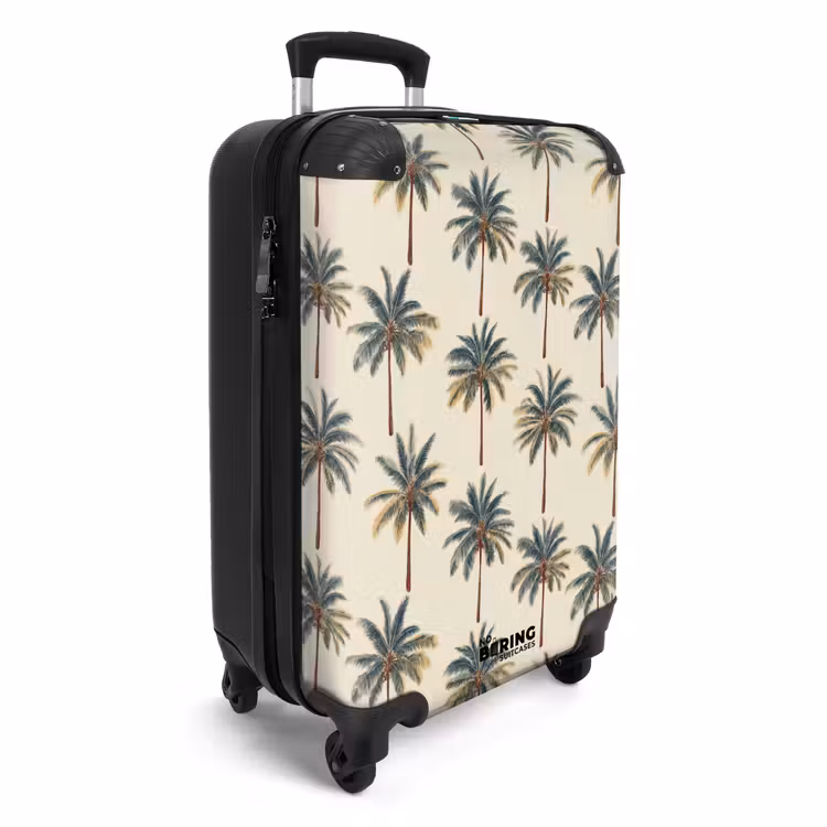 Koffer - Palmbomen - Tropisch - Groen — 2
