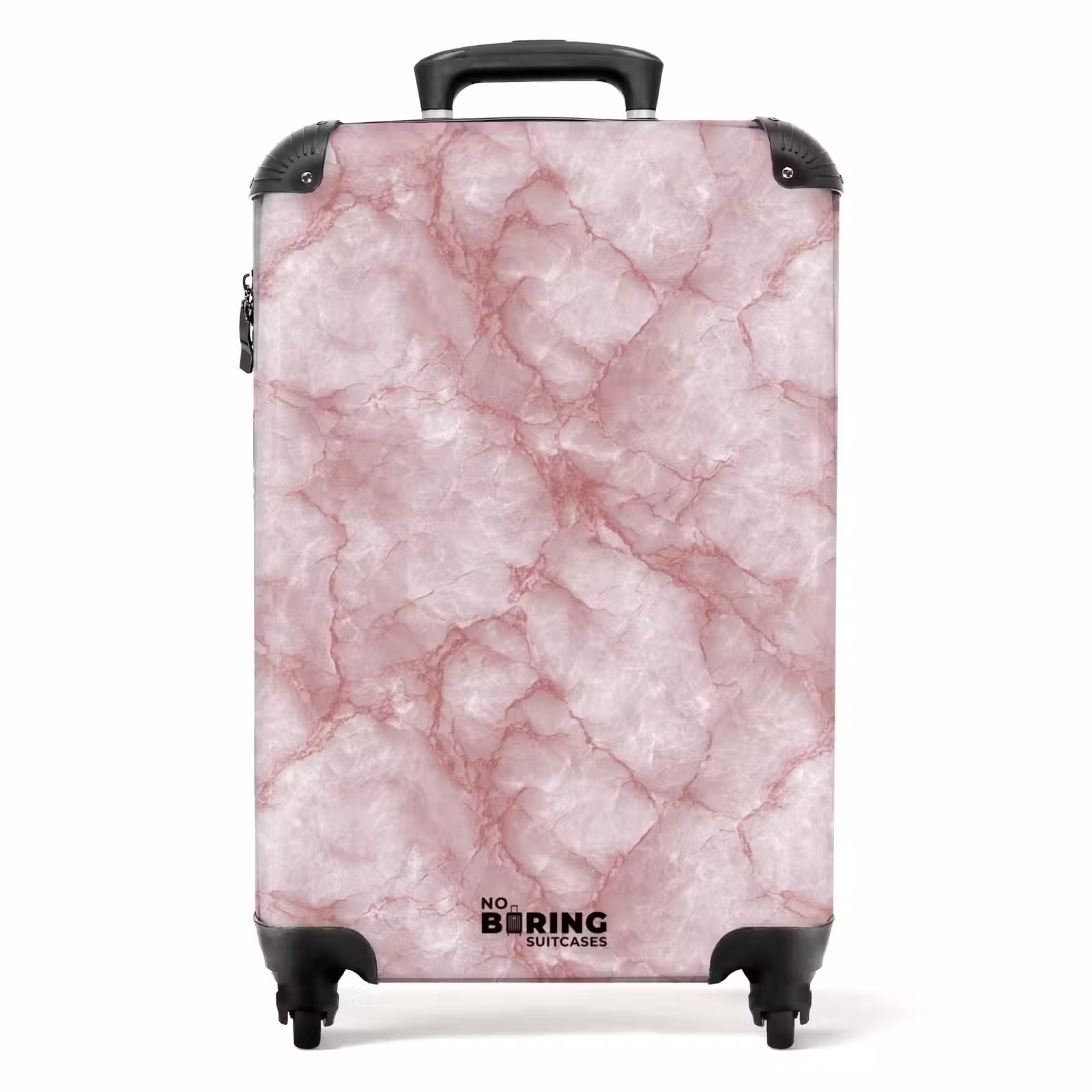 Koffer - Roze - Kwartsmarmer - Aders — 1