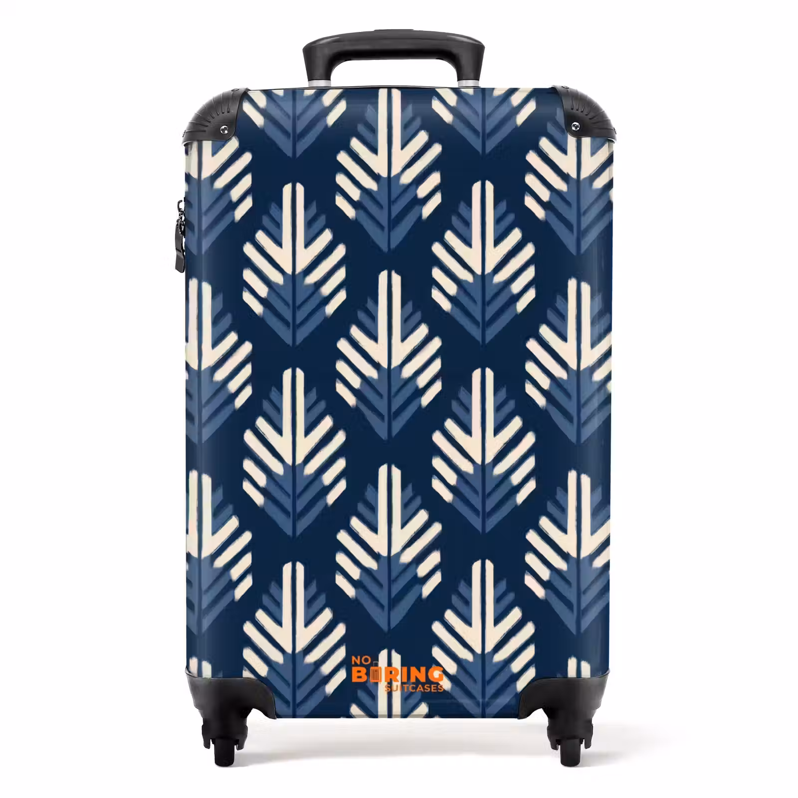 Koffer - Modern - Patroon - Blauw — 1