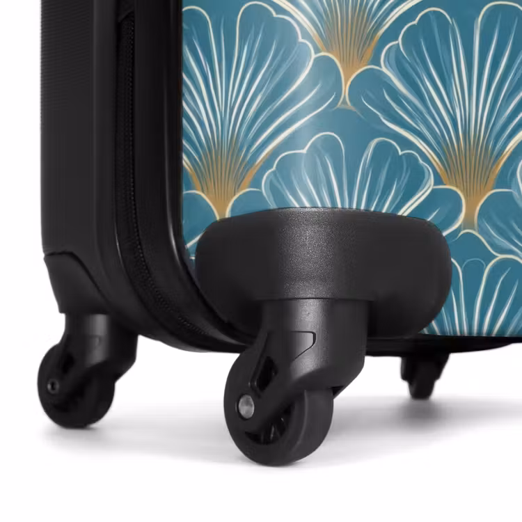 Koffer - Symmetrisch - Patroon - Blauw — 6