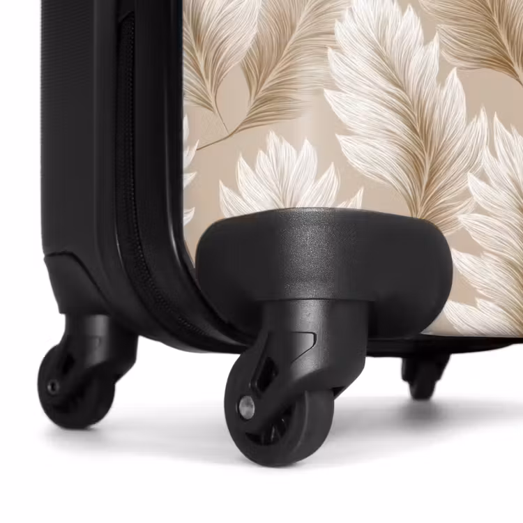 Koffer - Botanisch - Patroon - Beige — 6