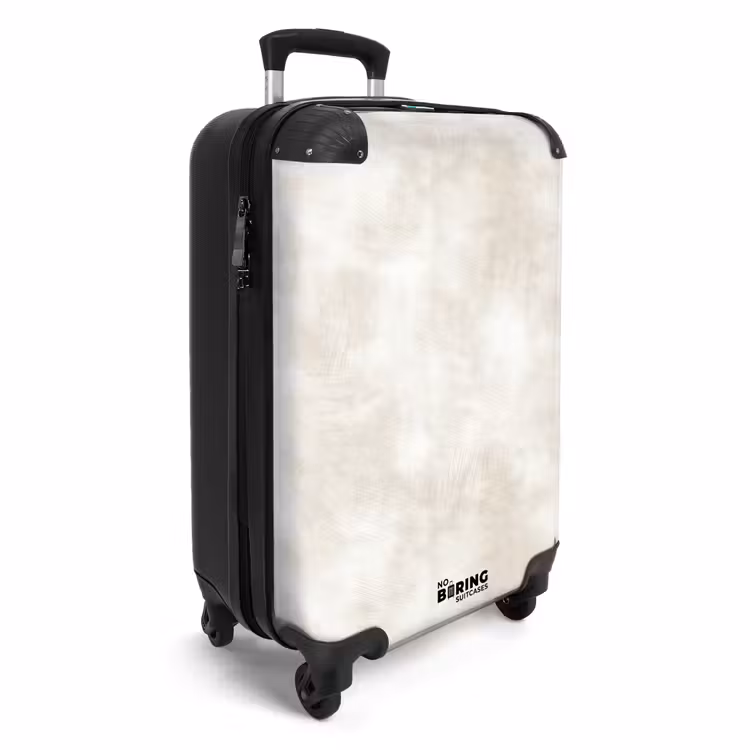 Koffer - Subtiel - Structuur - Beige — 2