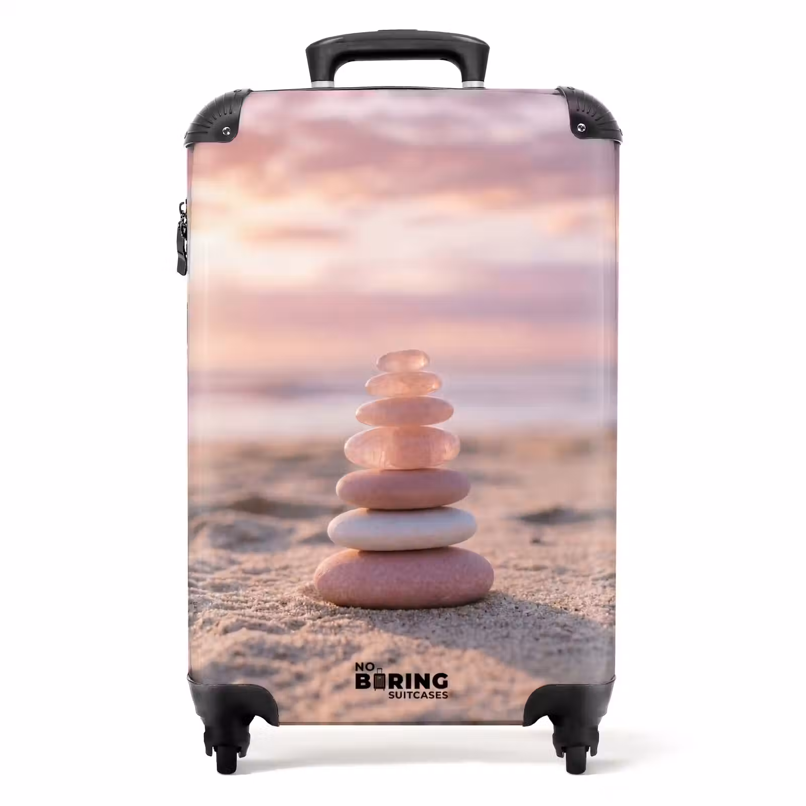 Koffer - Stenen - Zand - Roze — 1
