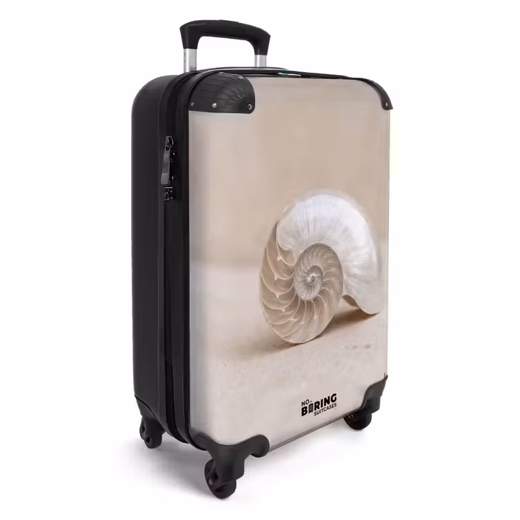 Koffer - Schelp - Spiraal - Beige — 2