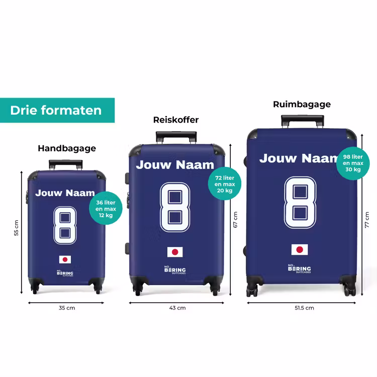 Koffer - Japan thuisshirt — 8