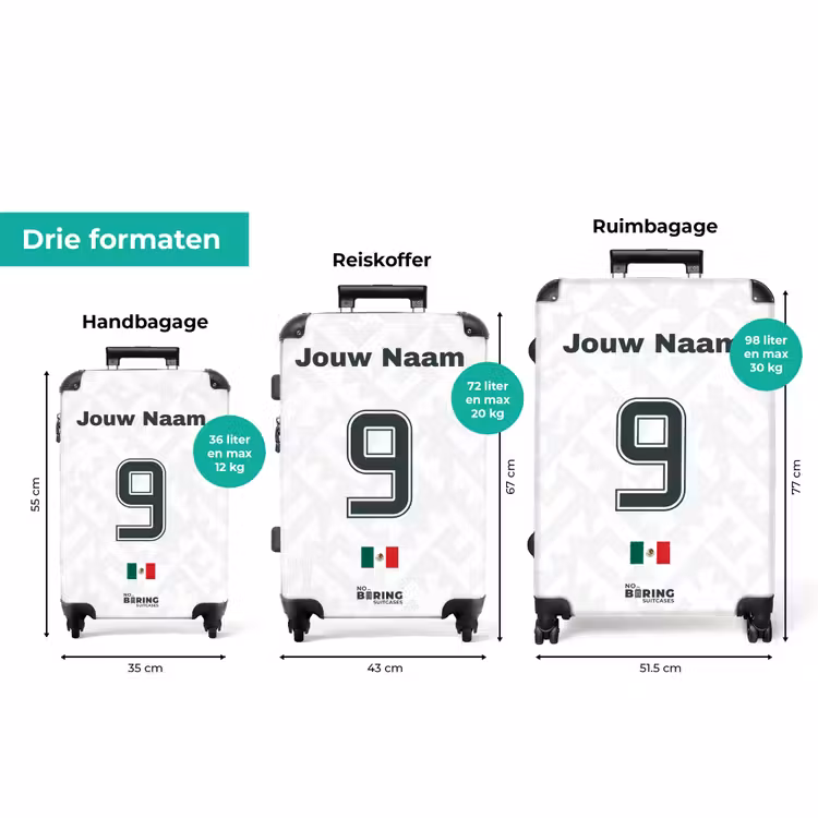 Koffer - Mexico uitshirt — 8