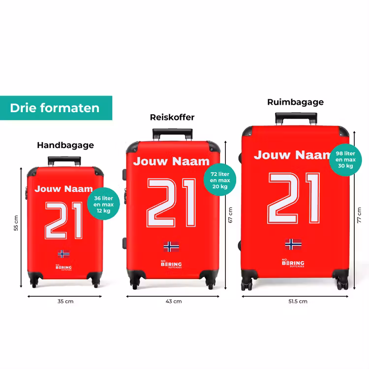 Koffer - Noorwegen thuisshirt — 8