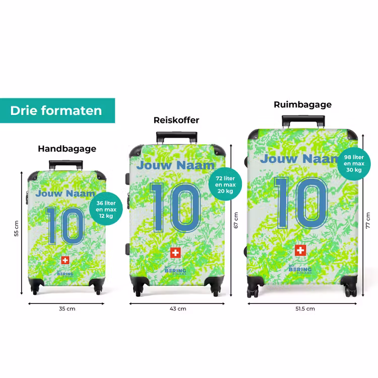 Koffer - Zwitserland uitshirt — 8