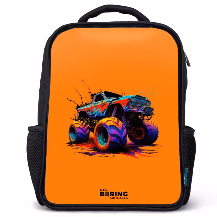 Kinderrugzak - Zwart - Rainbow Wheels — 1