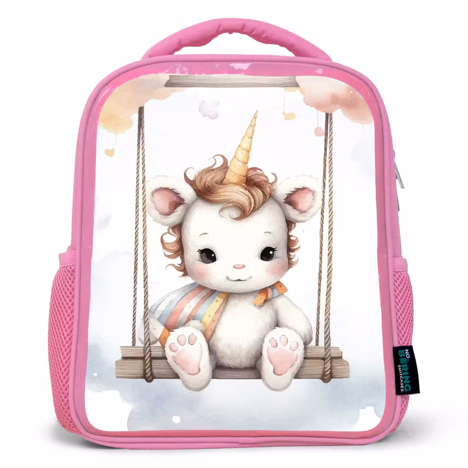 Kinderrugzak - Roze - Eenhoorn - Dier - Kinderen - Unicorn — 1